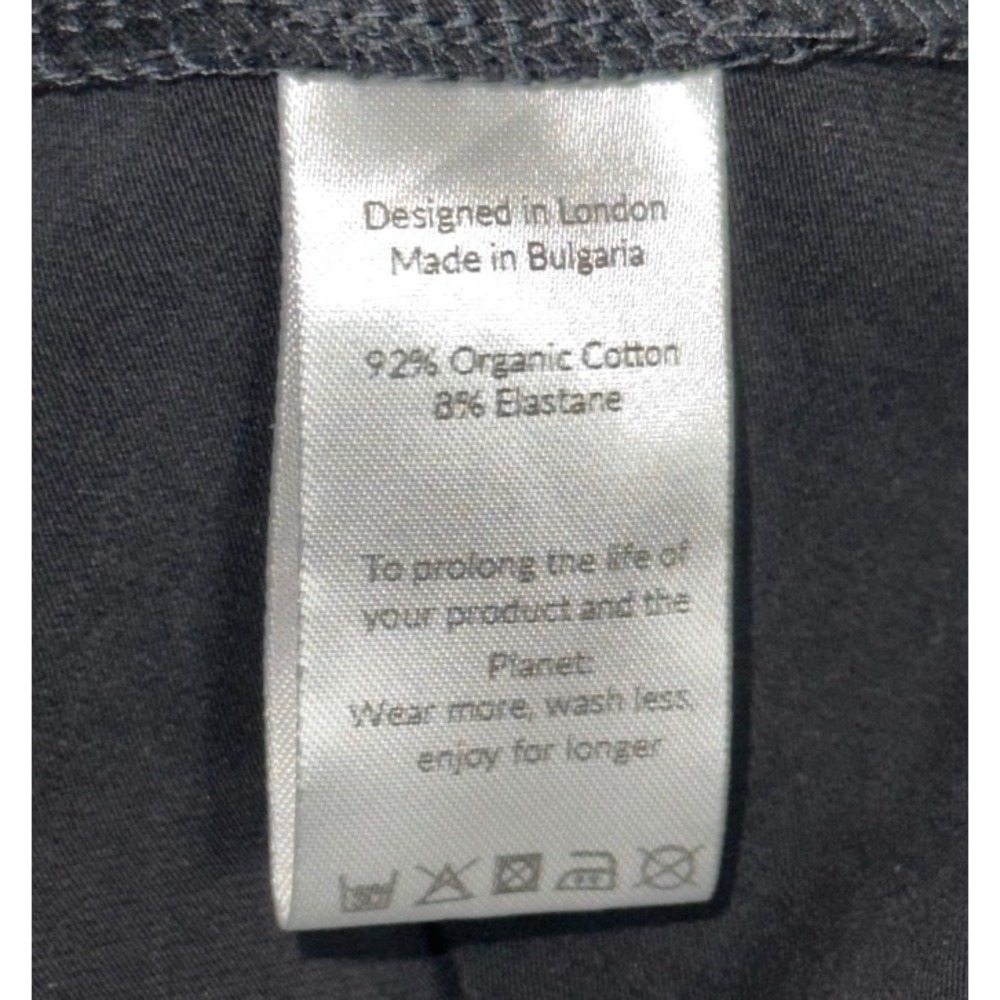 Saint + Sofia Black‎ Organic Cotton Maxi Dress Women's Size 12 UK 16 EU XL - Picture 11 of 14